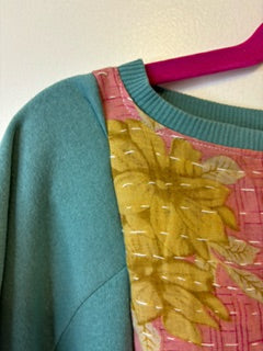 Quilted Sweatshirt Upcycle